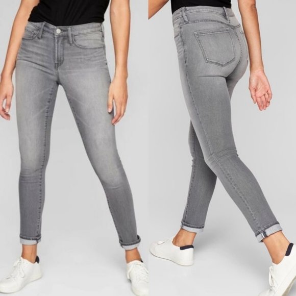 Athleta Denim - Athleta Sculptek Tall Skinny Crop Jean Kenai Wash
